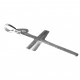 Pendant cross large 5.3 cm equal to PK2-3