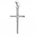 Pendant cross large 5.3 cm matte PK2M