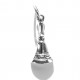 Pendant small silver Bell-6