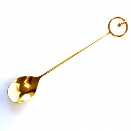 Gilded spoon