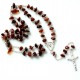 Rosary with natural Amber RDG-4