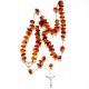 Rosary with natural Amber RDG-3