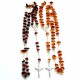 Rosary with natural Amber RDG-1