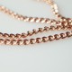 Copper bracelet small chain-3