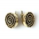 Brass earrings ŽA519-1