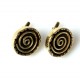 Brass earrings ŽA519-2