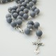 Rosaries to a car wwith gray pebbles-2