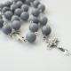 Rosaries to a car wwith gray pebbles-3