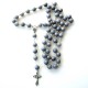 Rosaries to a car wwith gray pebbles-1