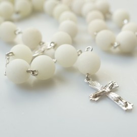 Rosaries ROJ white 10