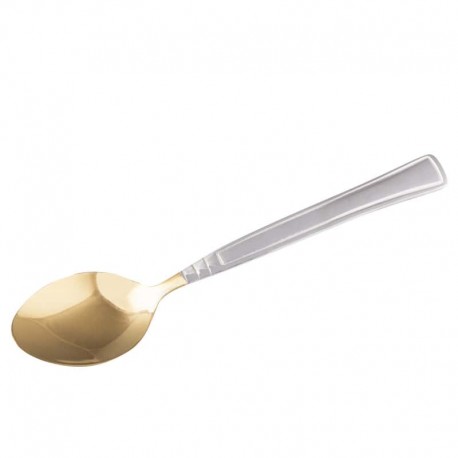 Spoon silver gilded