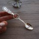 Spoon with a comfortable holder and with crystal Š573V-4