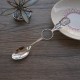 Spoon with a comfortable holder and with crystal Š573V-3