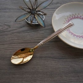 Spoon silver gilded