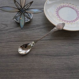 Spoon with Pink Quartz