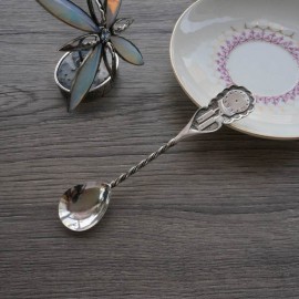 Spoon with clock, for christenings Š616