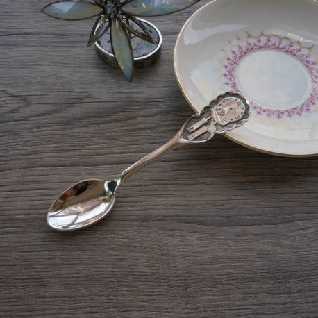 Spoon with a clock Š573 (longer)