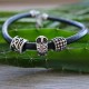 Bracelet with genuine leather -2