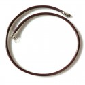 Leather necklace - men's necklace KR653