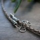 Leather necklace K504-RUSVA-4