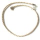 Leather necklace K504-RUSVA-1