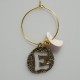 Brass Wine Glass Charms "A"-2