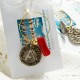 Brass Wine Glass Charms "A"-2