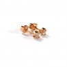 Gold earrings "MCD"