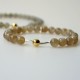 Bracelet for couples with Labradorite and Sun stone-3