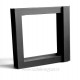 Gift box "Frame 3D" TW35 black 100X100-2