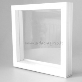 Gift box "Frames 3D" TW72 white 150x150