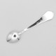 Silver spoon with clock for Christening-5