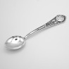 Silver spoon with clock for Christening