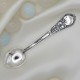 Silver spoon with clock for Christening-2