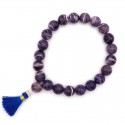 Bracelet MALA with Charoit 21 stones