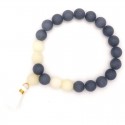 Bracelet MALA with jade 21 stones