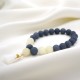 Bracelet MALA with jade 21 stones-3