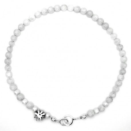 Unique jewelry necklace with moonstone