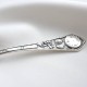 Silver spoon with clock for Christening-6