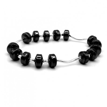 Bracelet with Hematite stones
