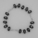 Bracelet with Hematite stones-2