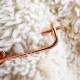 Copper brooch safety pin-4