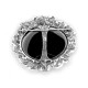 Brooch with Hematite S499-5