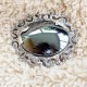 Brooch with Hematite S499-4