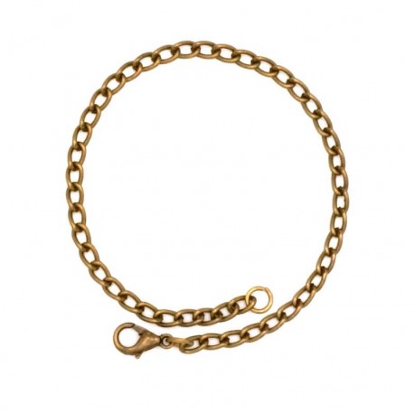 Brass bracelet-chain ŽG3