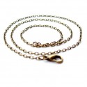 Brass chain ŽG7-1 45-75 cm