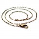 Brass chain ŽG7-1 45-75 cm