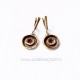 Brass earrings ŽA565-2