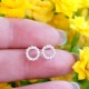 Earrings are small minimalistic circles-4