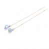 Earrings with Swarovski "Mirta"